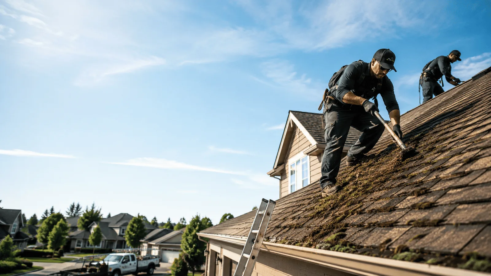 Roof Moss Removal in Fredonia, WI near me